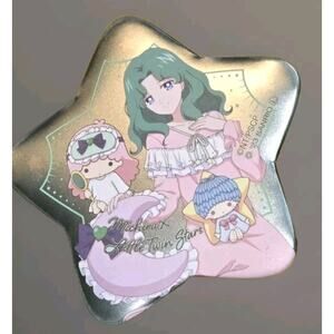 NEW Sailor Moon Sanrio Collaboration Can Badge Kiki & Lala Star Pin Animae Comic